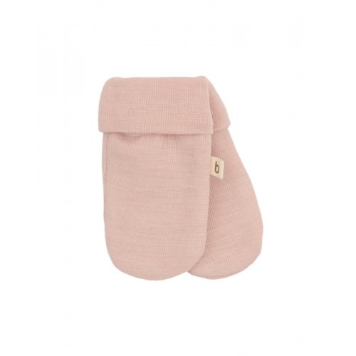Luffer 100 økologisk Merino Uld Til Baby Og Børn 62 68 Rose Melange