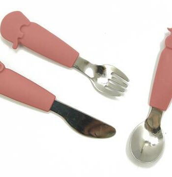 Magni Baby Bestik   Stk  Terra Cotta