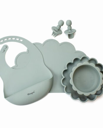Magni Baby Spisesæt Dusty Blue