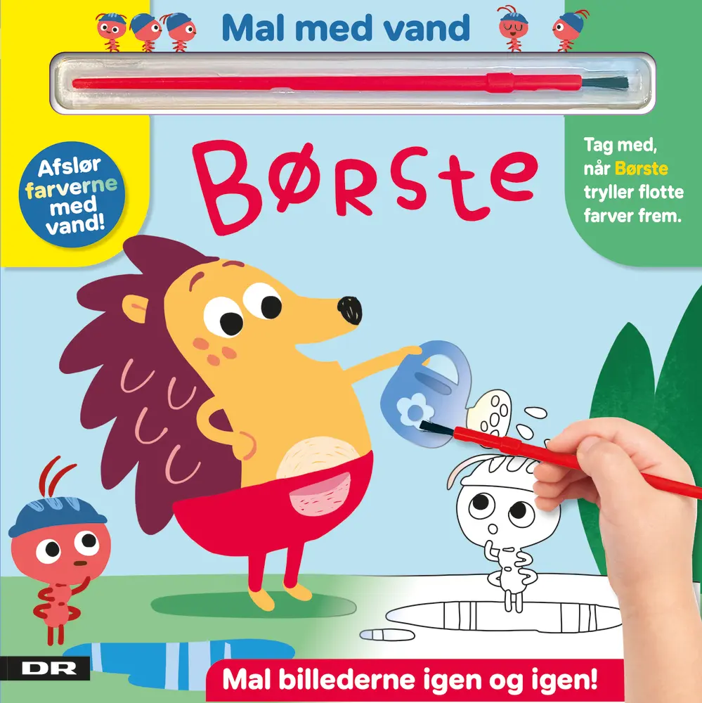 Mal Med Vand Minisjang Mal Med Vand   Børste
