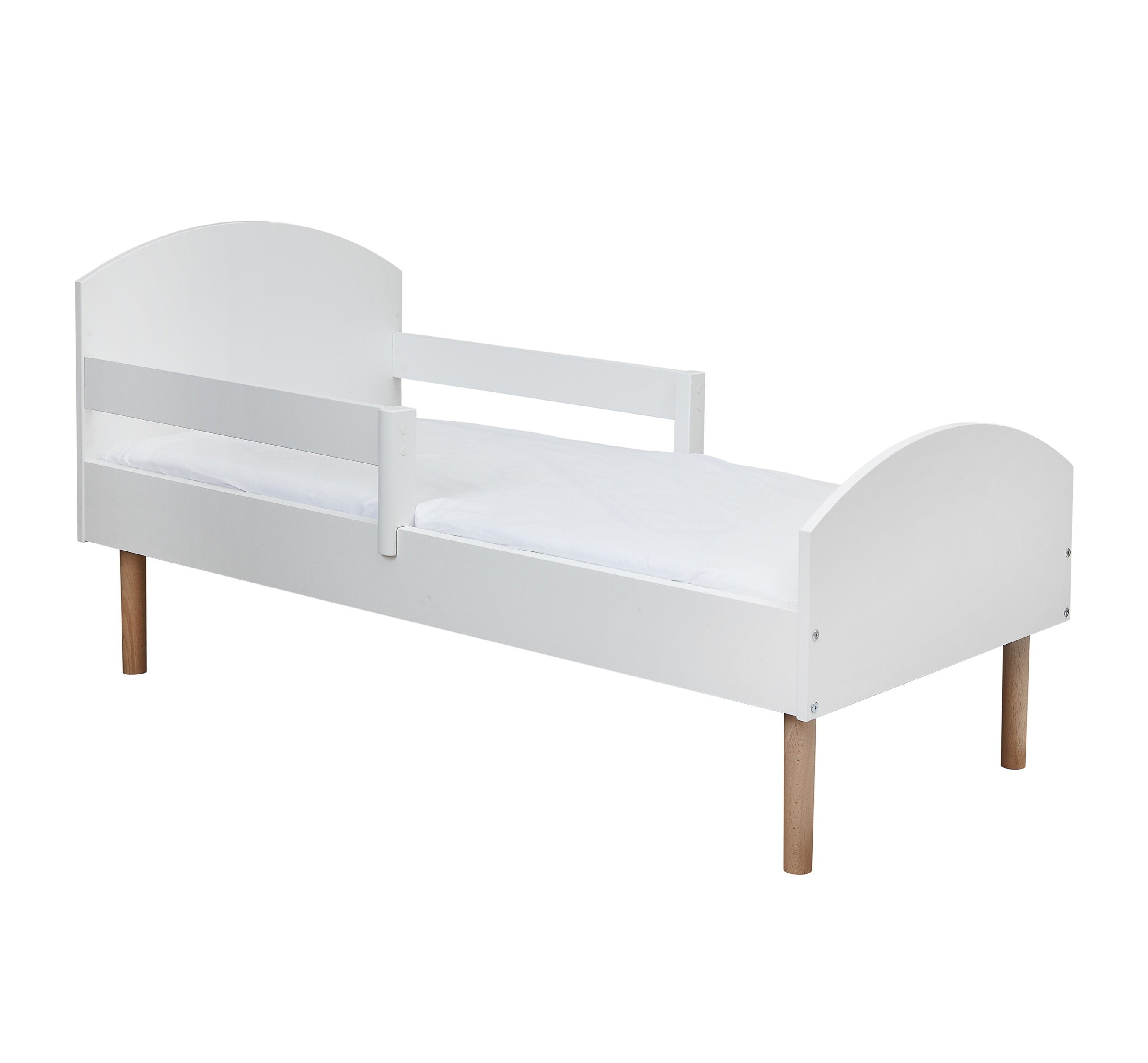 Manis-  Retro Seng Med   Sengeheste Og Lamelbund 70 160 Cm Flere Farver Sky Blue