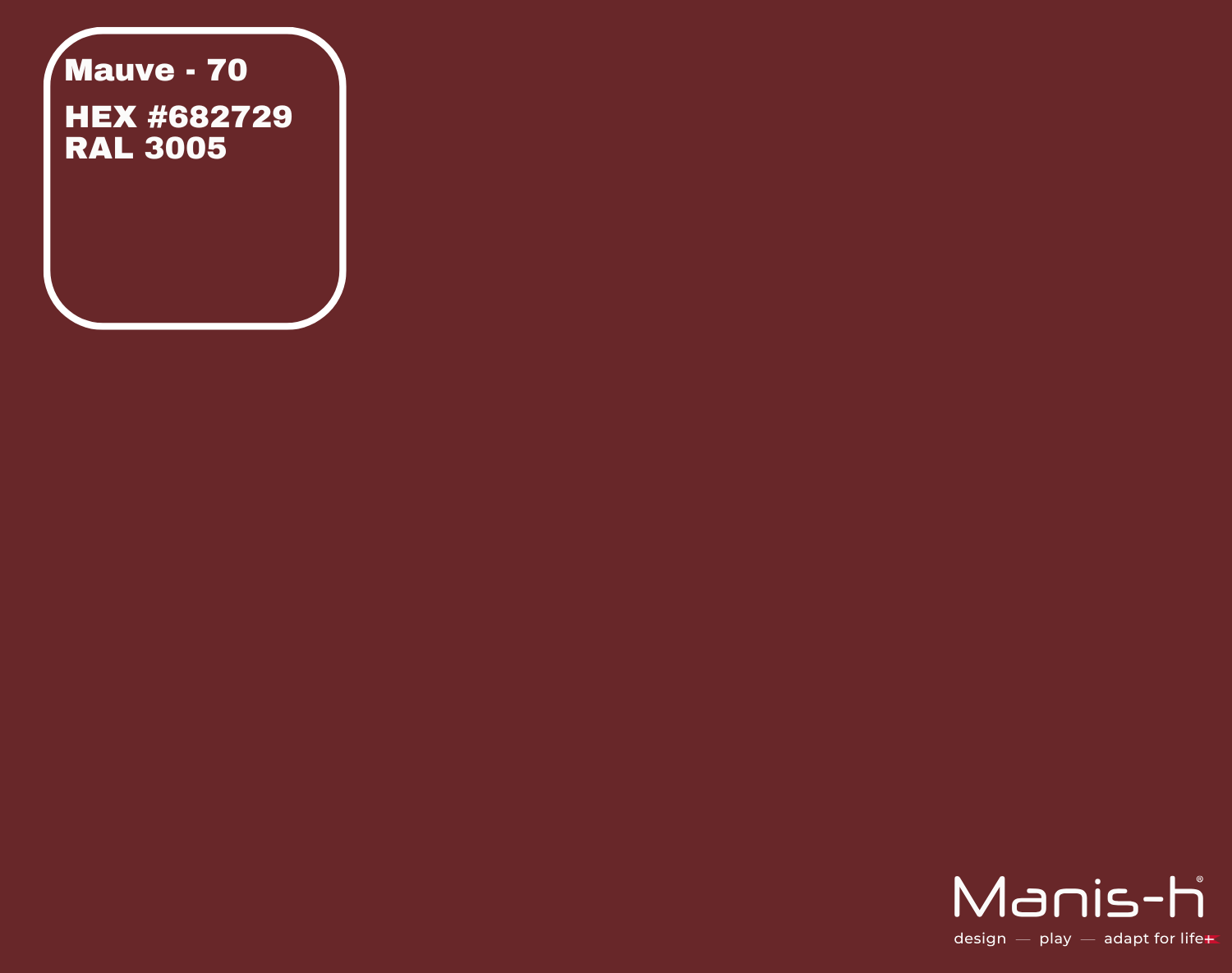 Manis-  Sengehest Med Tremmer  Mauve   160 Cm