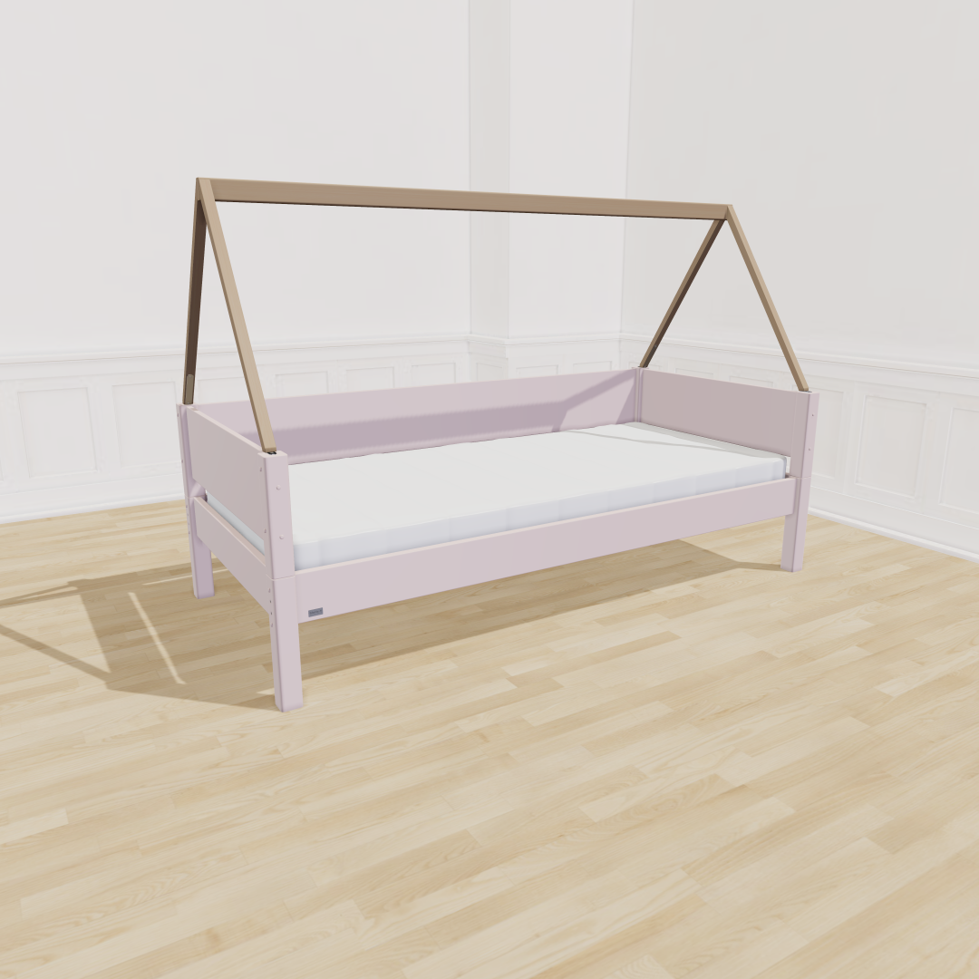Manish-  Saga Børneseng 90x200 Natural Rose