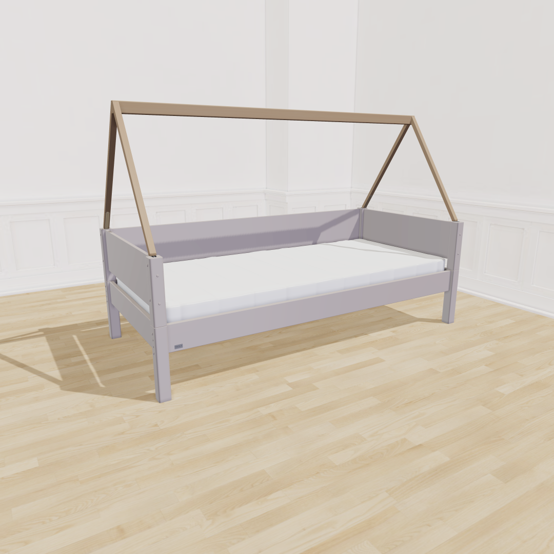 Manish-  Saga Børneseng 90x200 Silver