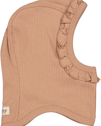 Marmar Balaclava Frill Elefanthue Rose Brown 62 Cm     Mdr