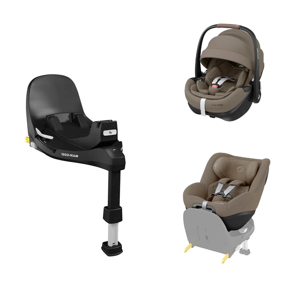 Maxi-cosi 360 Bundle  Twillic Black   Authentic Black   Sort
