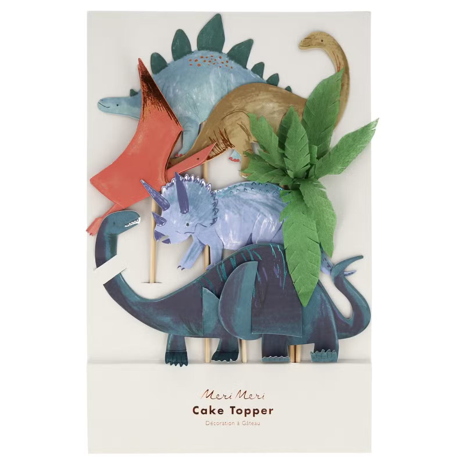 Meri Meri Kagetoppe Dinosaur -pak