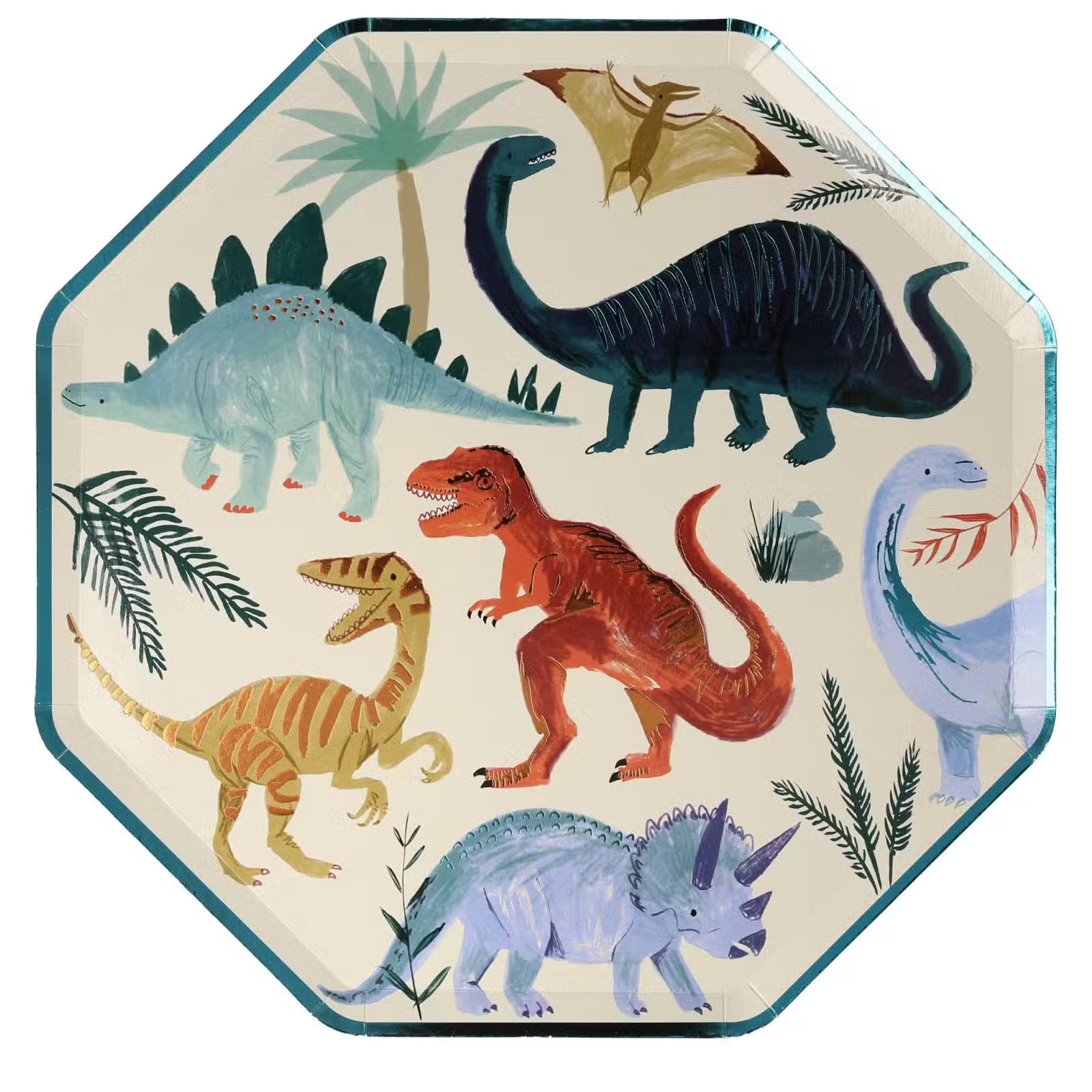 Meri Meri Tallerkener Dinosaur -pak