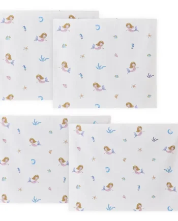 Mermaid Forhæng Til Halvhøj Seng 90x200 Cm  Beige