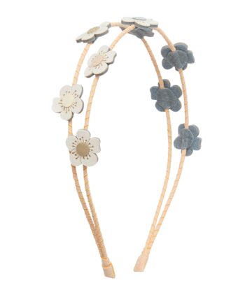 Mimi   Lula Dobbelt Hårbøjle Blossom Peaches And Cream