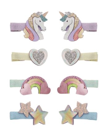 Mimi   Lula   Hårclips Mini Dreamy My Little Unicorn