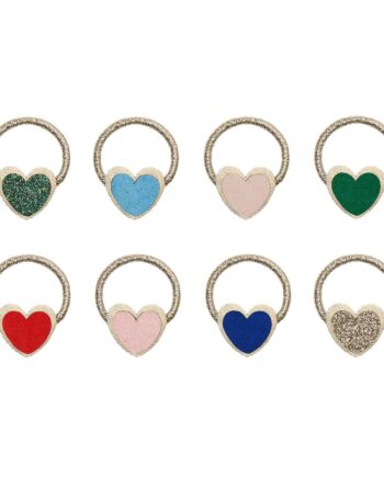 Mimi   Lula   Hårelastikker Mini Heartbeam
