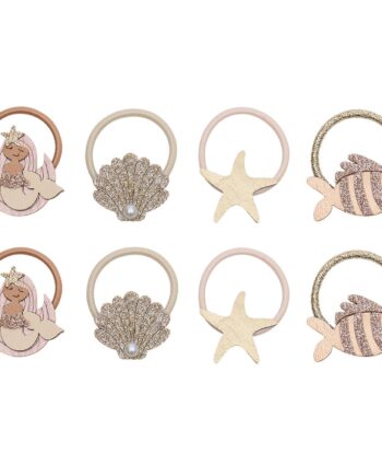 Mimi   Lula   Hårelastikker Mini Mermaid Oceal Pearl