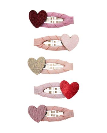 Mimi   Lula   Hårspænder Mini Heart Valentines