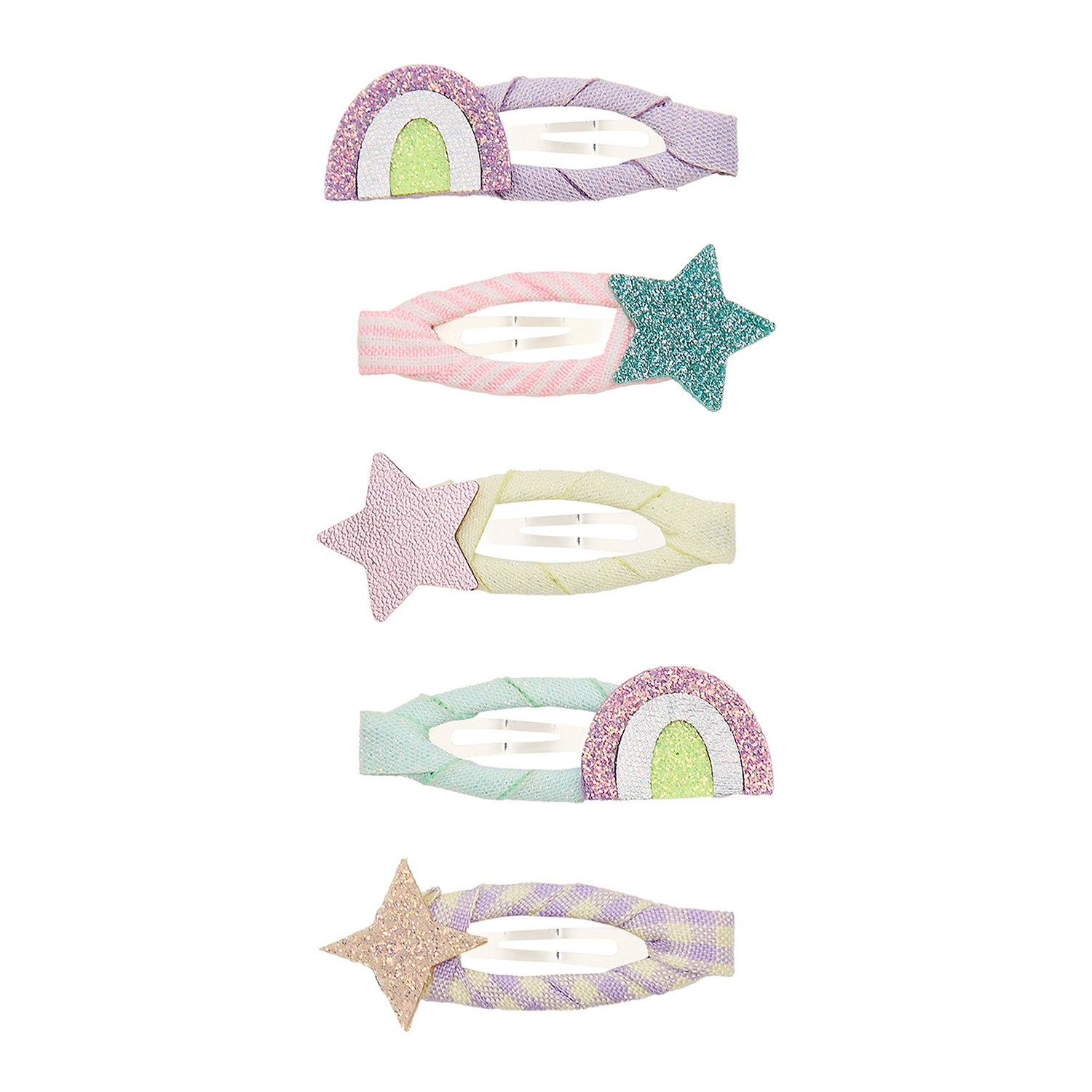Mimi   Lula   Hårspænder Mini Rainbow And Star My Little Unicorn
