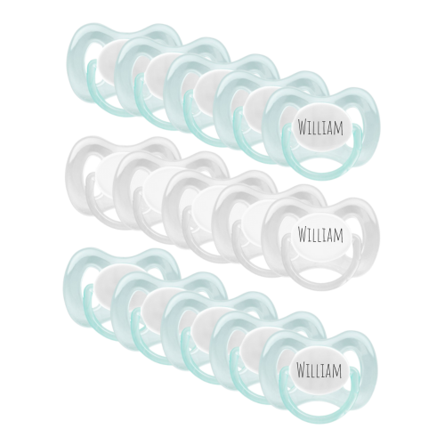 Mininor  Str      -  Mdr    Symmetrisk Silikone 15-pak