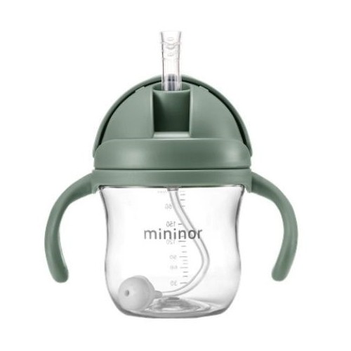 Mininor  Sugerørskop Drypfri  220 Ml  Sage