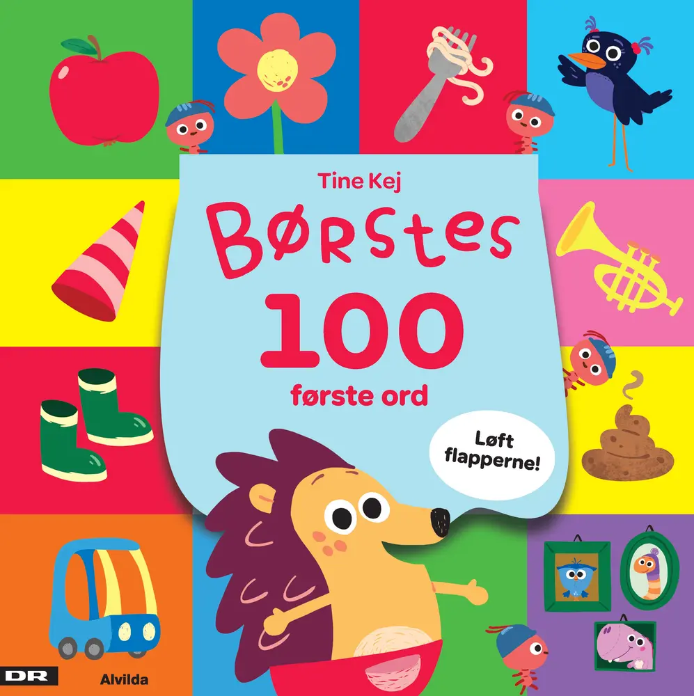Minisjang Børstes 100 Første Ord-løft Flapperne