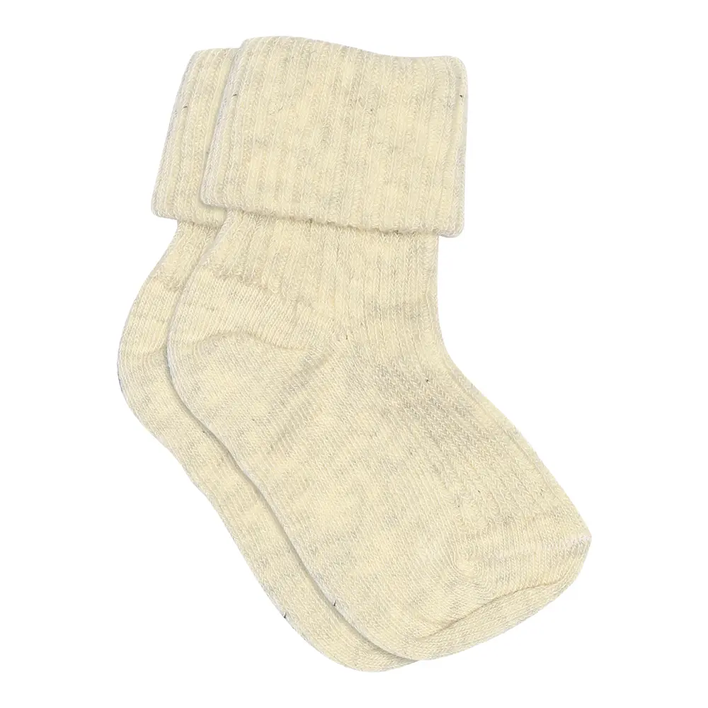 Mp Denmark Baby Ankelstrømpe Cream 19-21