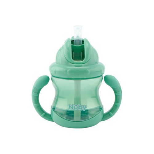 Nüby  Flip-it Kop Med Dobbelt Håndtag  12  Mdr  Green