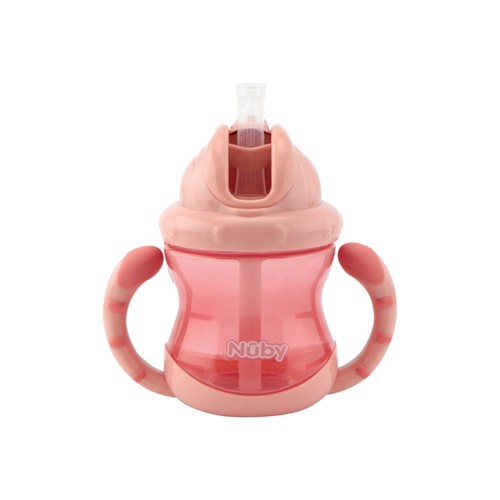 Nüby  Flip-it Kop Med Dobbelt Håndtag  12  Mdr  Pink