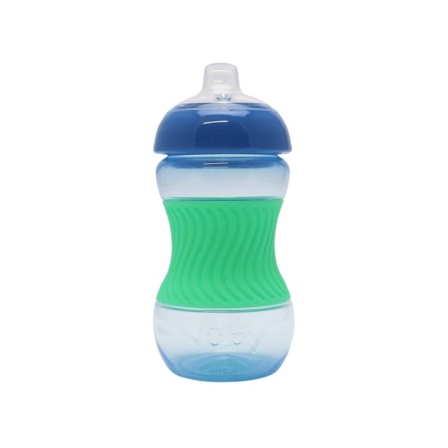 Nüby  Mini Grip Kop Med Silikone Bånd     Mdr  Blue