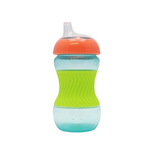 Nüby  Mini Grip Kop Med Silikone Bånd     Mdr  Green