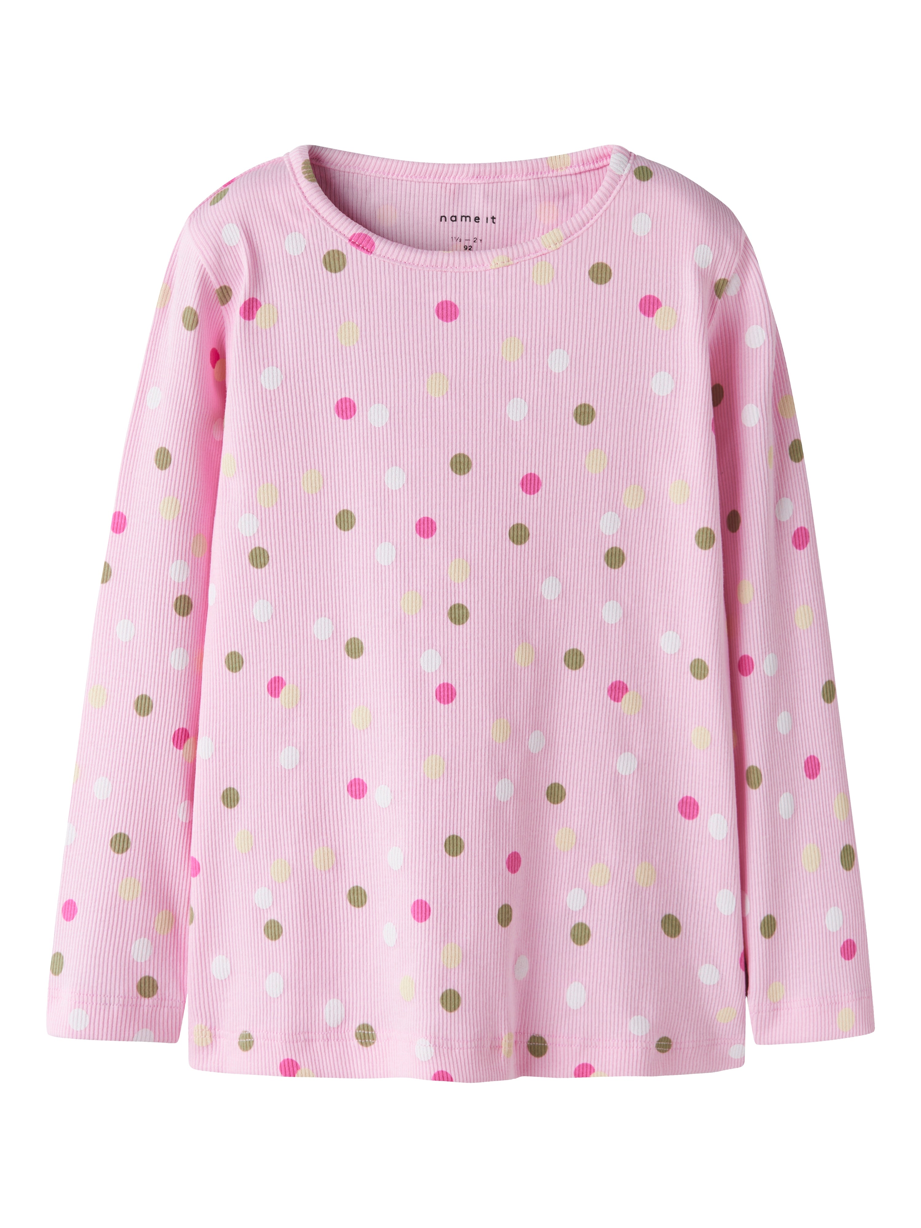 Name It Dottia Ls Slim Top Pirouette 92 Cm
