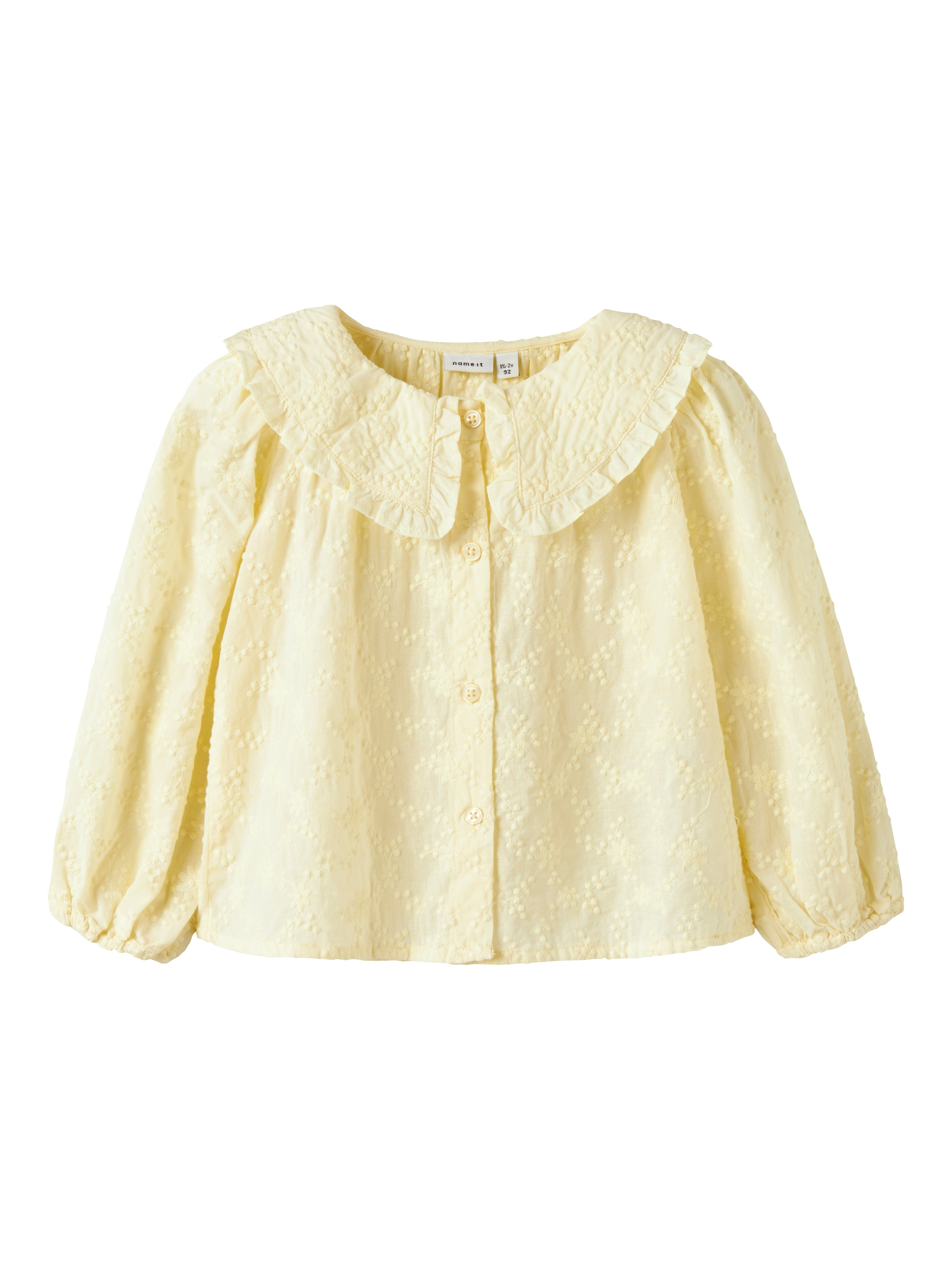 Name It Frederikke Ls Shirt Pear Sorbet 92 Cm