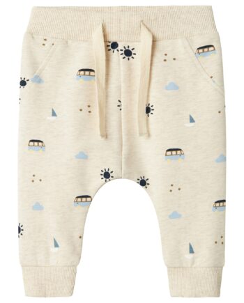 Name It Fris Light Sweatpants Peyote Melange 50 Cm