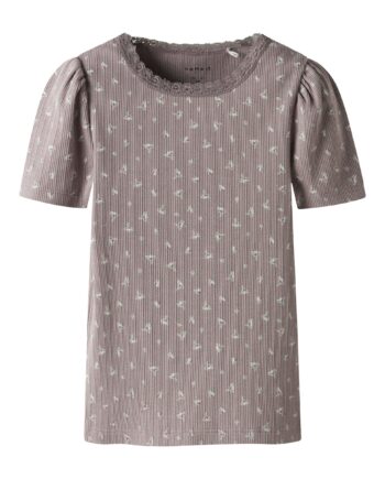 Name It Hoise Ss Slim Top Purple Dove 92 Cm