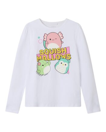Name It Julda Squishmallows Top Bright White 110 Cm