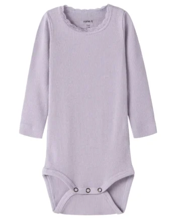 Name It Kab Langærmet Body Lavender 86