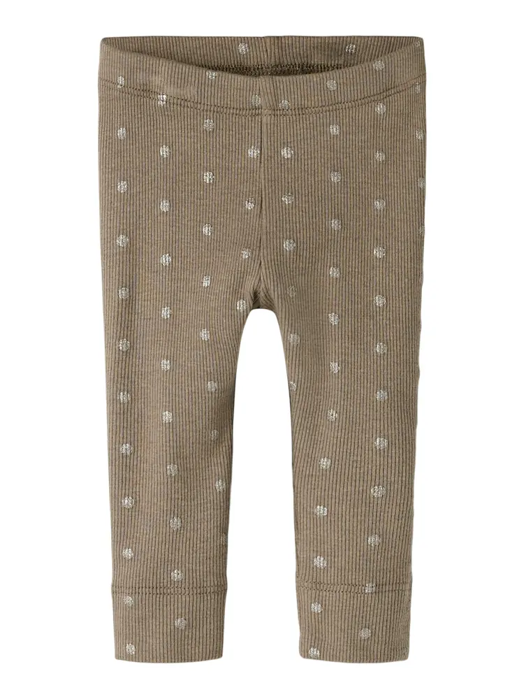 Name It Lona Leggings Taupe Gray 68
