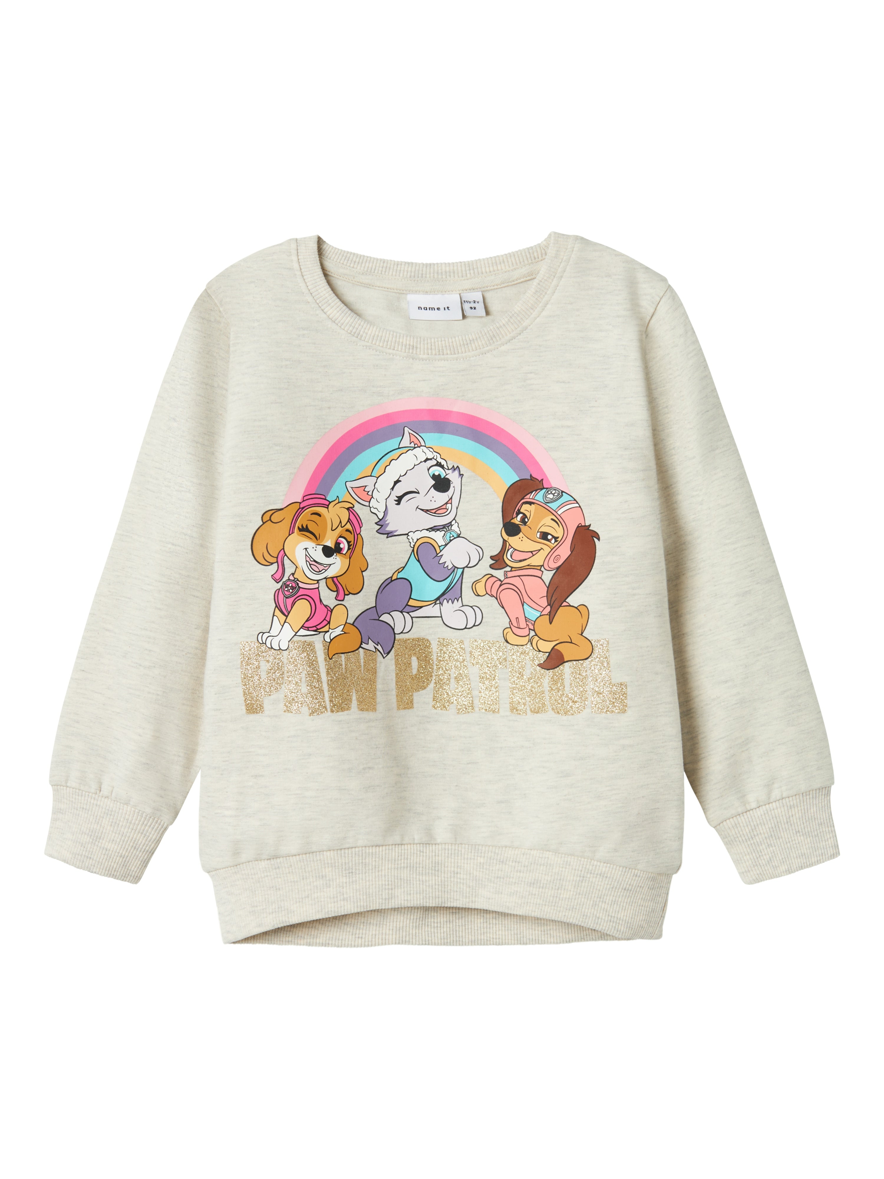 Name It Nafema Paw Patrol Sweat Shirt Peyote Melange 86 Cm
