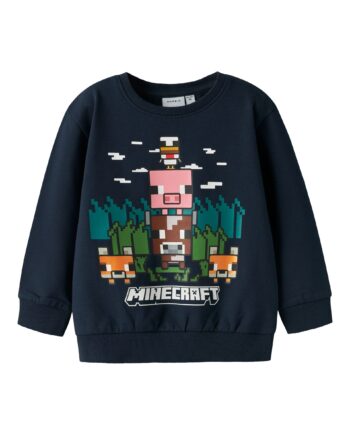 Name It Nell Minecraft Sweat Shirt Navy Blazer 92 Cm