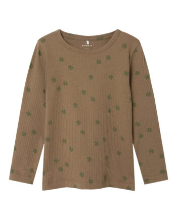 Name It Noellus Slim Bluse Walnut 86 Cm