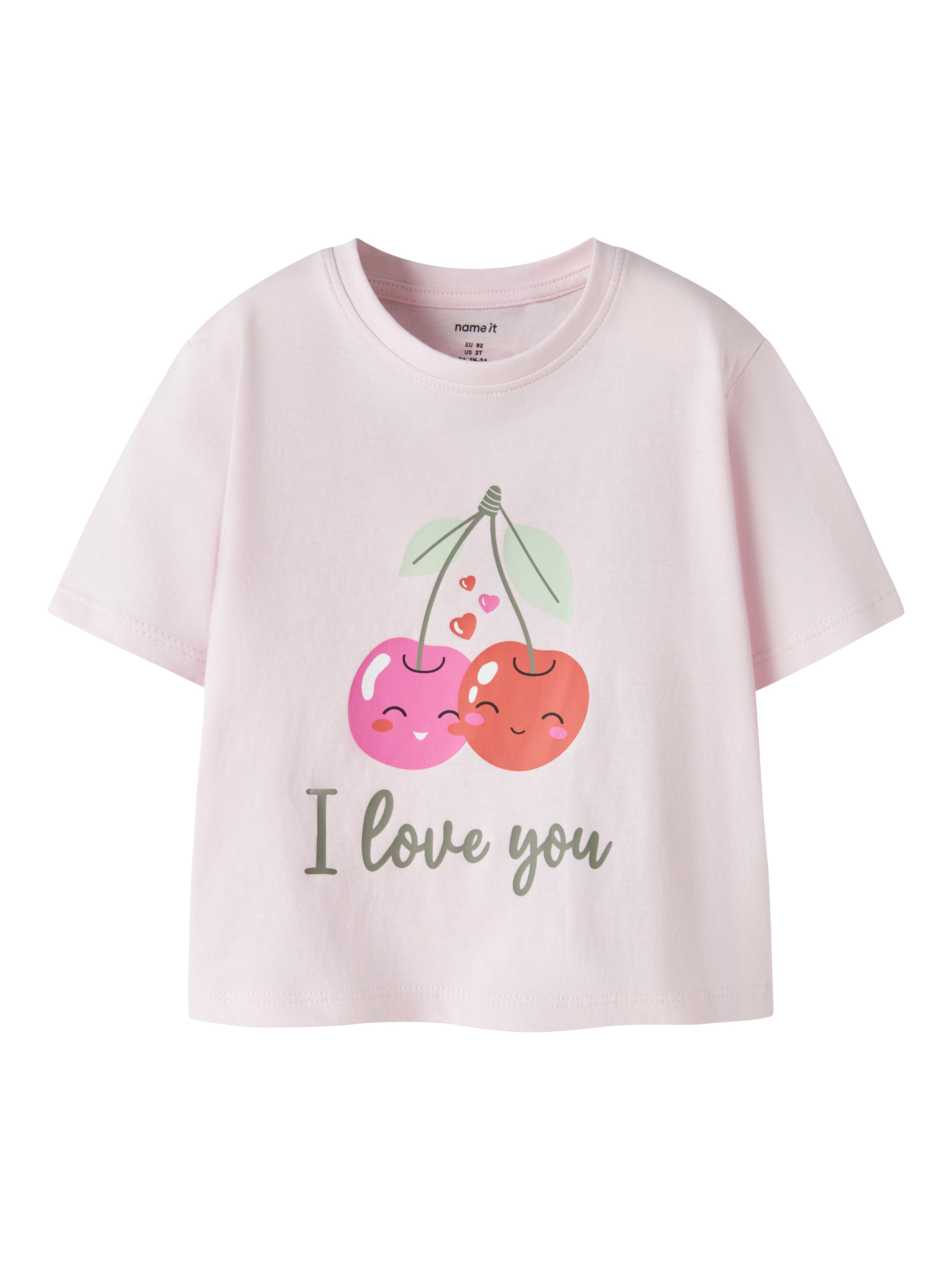 Name It Vilinse Ss Short Top Cradle Pink 92 Cm