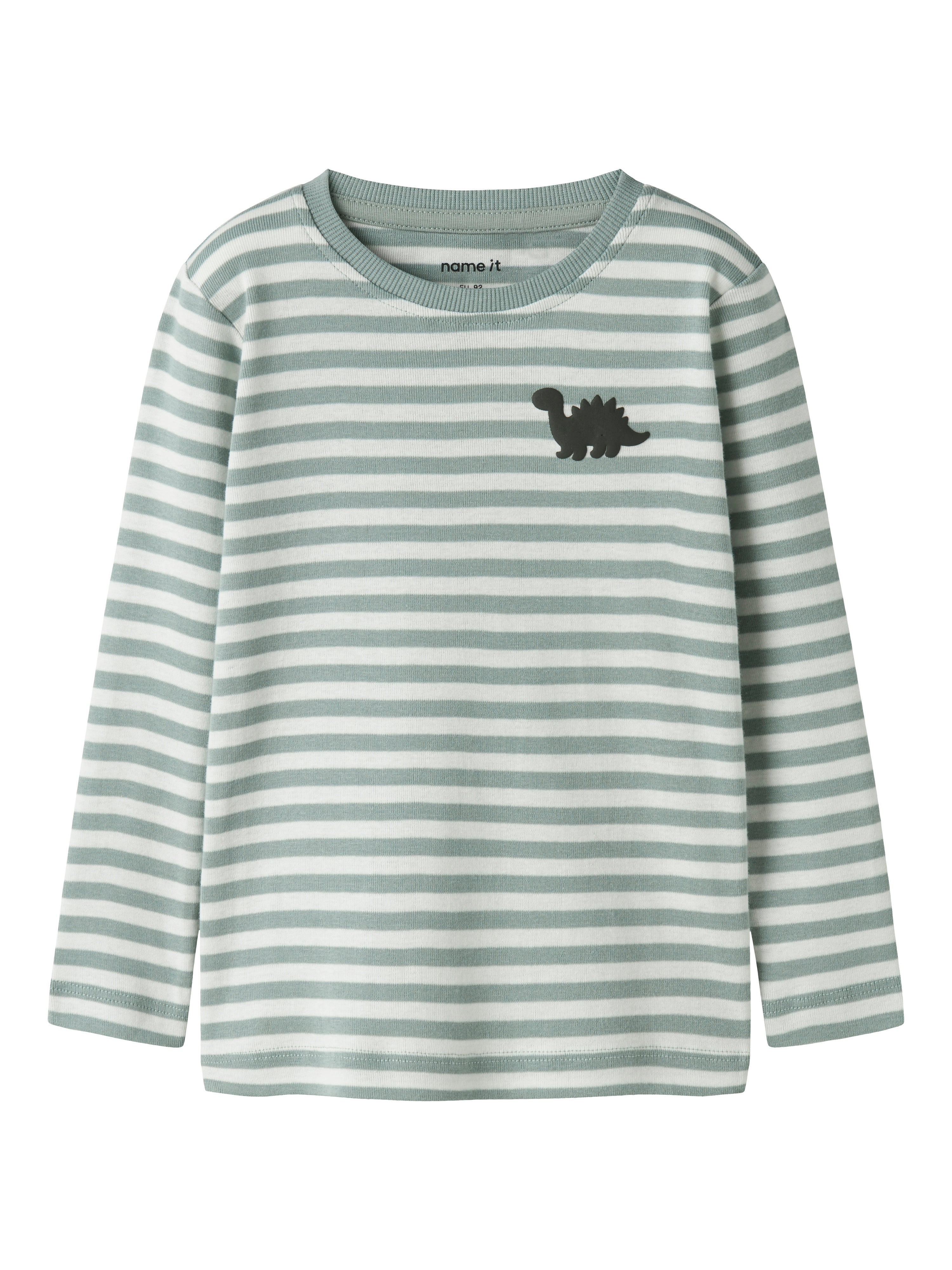 Name It Villy Ls Slim Top Green Milieu 92 Cm