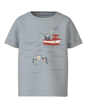 Name It Vux  -shirt Pearl Blue 92 Cm