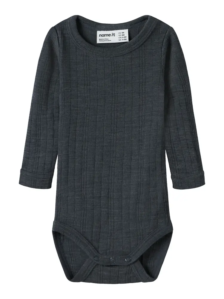 Name It Wang Uld Langærmet Body Ombre Blue 86