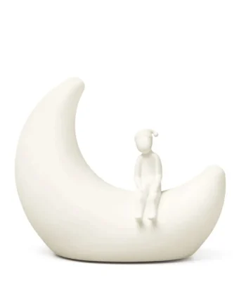 Natlampe  Off White