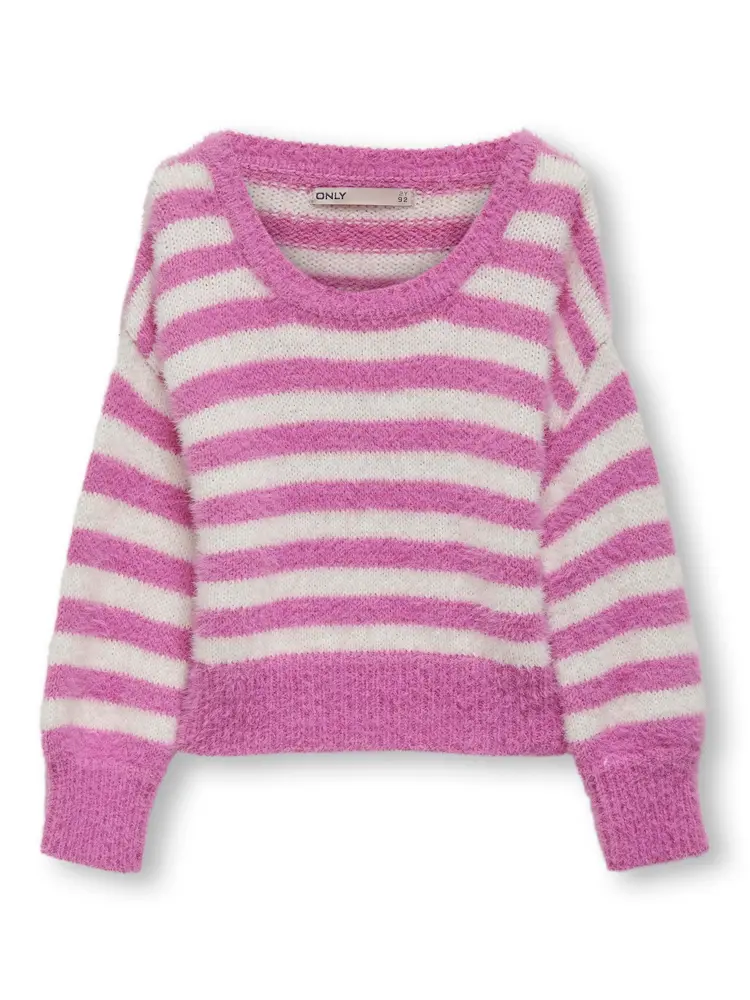Newpiumo Langærmet Pullover Super Pink 98