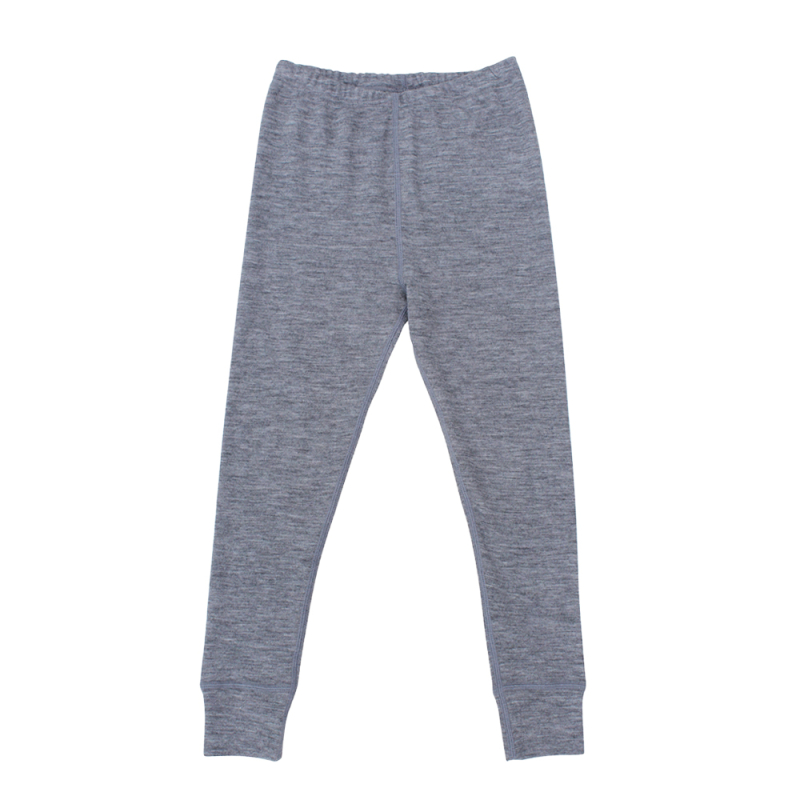Nui Organics Uldleggings   Merinould  Gråmeleret