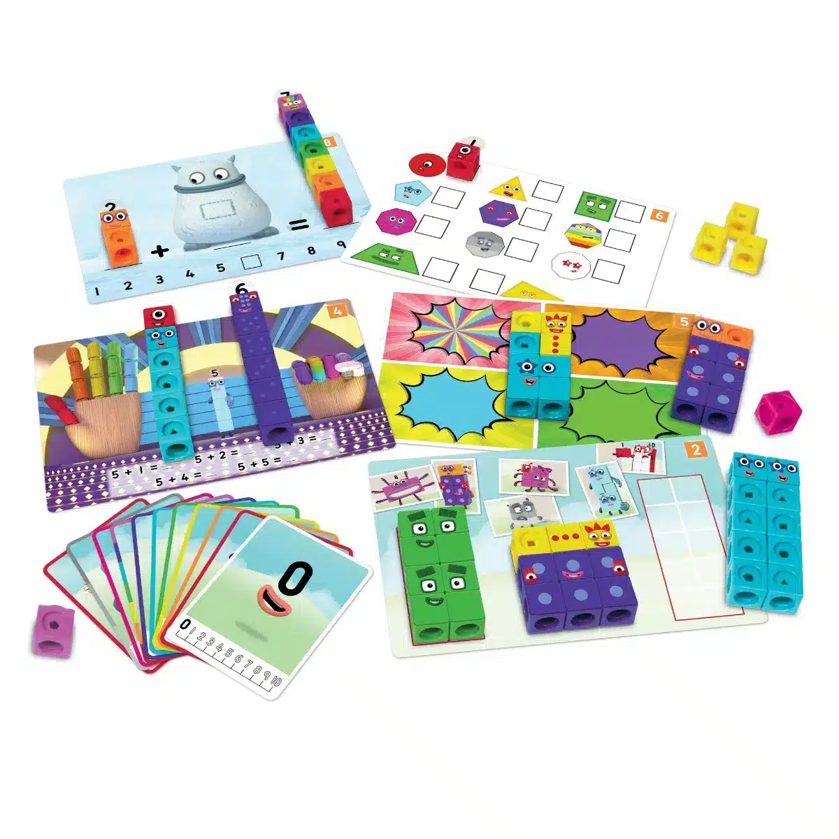 Numberblocks  -10 Mathlink Cubes  Fra   år Learning Resources