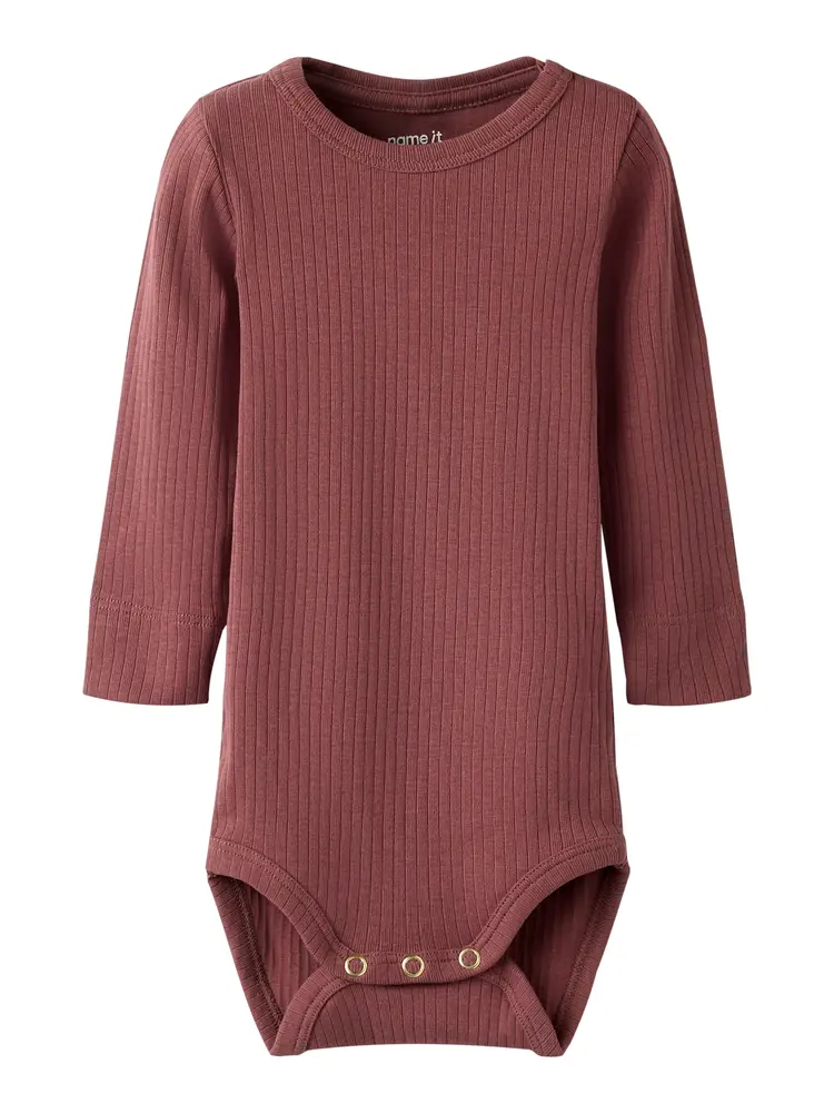 Ofulla Langærmet Body Rose Brown 50