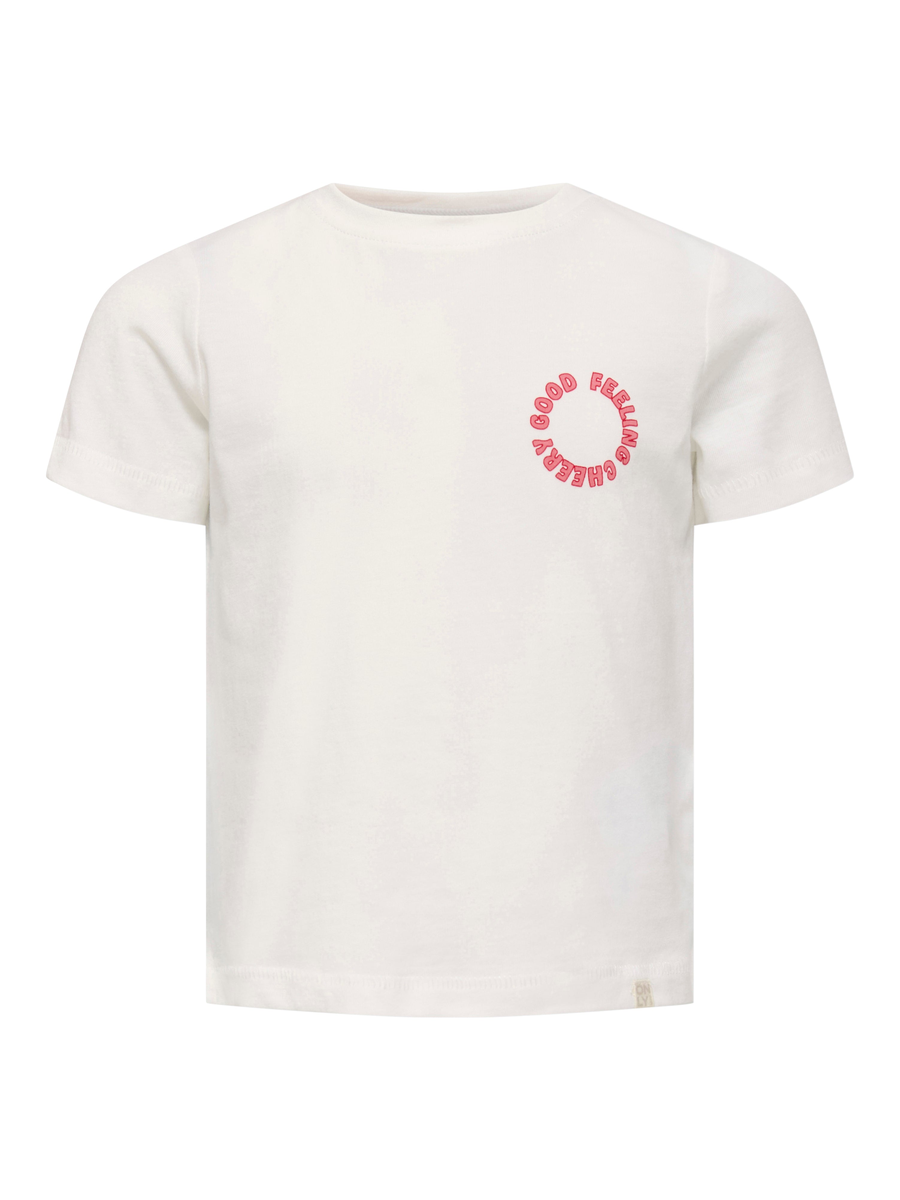 Only Mini Candy Life Ss Top Cloud Dancer 92 Cm