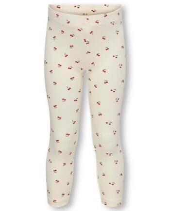 Only Mini Trinny Life Leggings Tofu Cherry 92 Cm