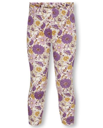 Only Mini Trinny Life Leggings Tofu Flower Bouquet 92 Cm