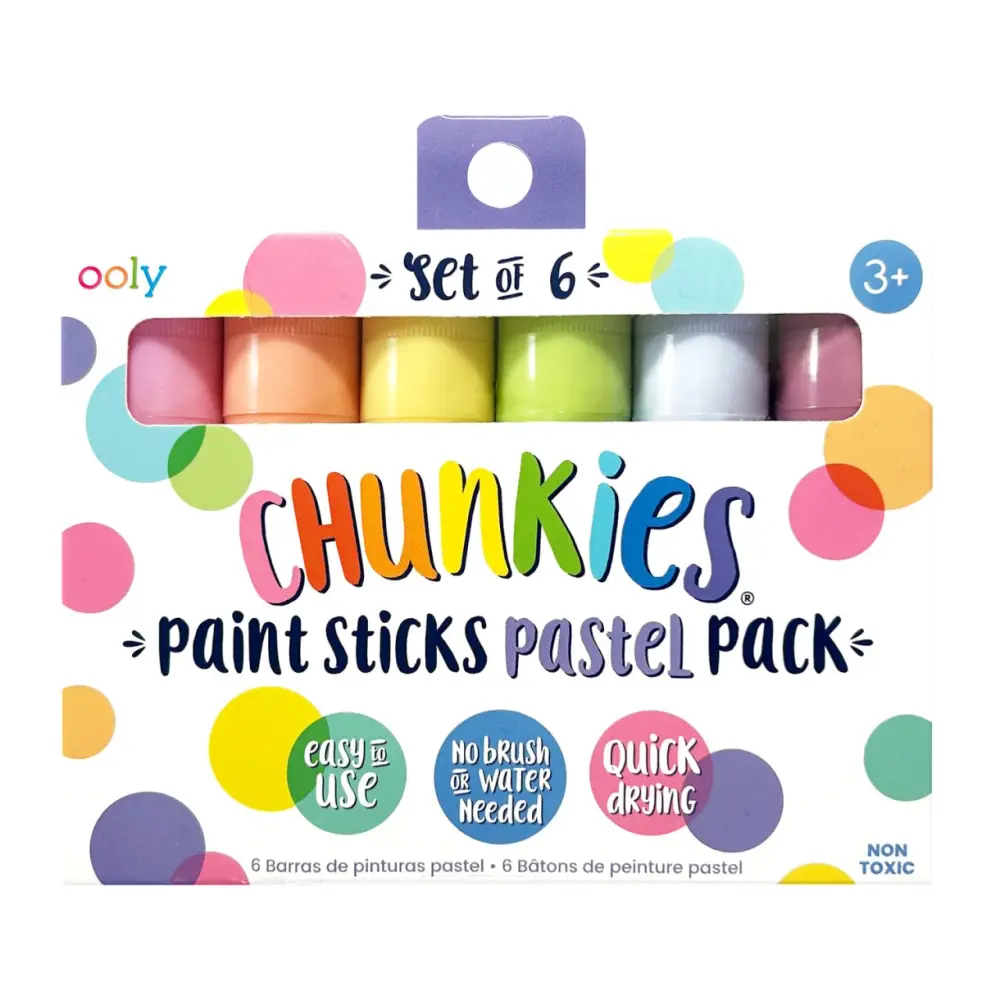 Ooly Malestift   Stk Chunkies Pastel